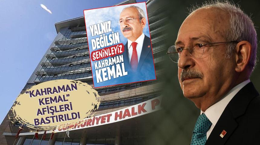 "Kahraman Kemal" afişleri bastırıldı! Kılı&ccedil;daroğlu'ndan yeni a&ccedil;ıklama