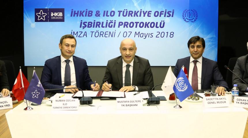 İHKİB ve ILO mültecileri işgücüne katmak için işbirliği yapacak