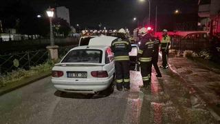Eskişehir’de akaryakıt istasyonunun arkasında gerçekleşen araç yangını korkuttu