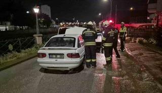 Eskişehir&rsquo;de akaryakıt istasyonunun arkasında ger&ccedil;ekleşen ara&ccedil; yangını korkuttu