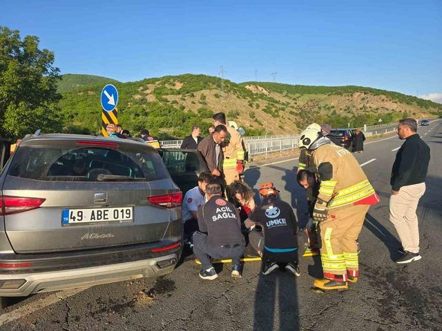 Bingöl’de trafik kazası 5 yaralı 3