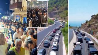 Yollarda araba sokaklarda insan seli! Alaçatı, Çeşme, Fethiye ve Van