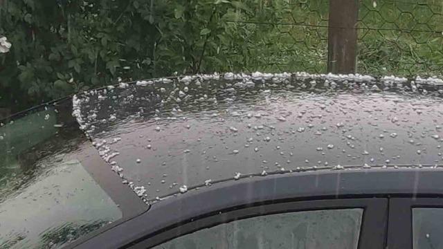 Bingöl’de dolu yağışı etkili oldu 2