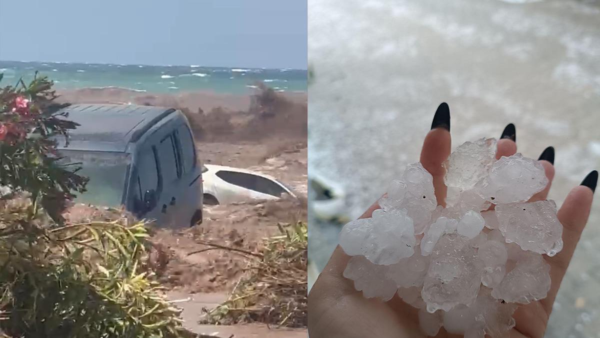 Yine sele teslim oldu! Araçlar yüzdü, köprüler çöktü