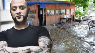 İşletmesi sular altında kalan Hayko Cepkin felaket anlarını anlattı