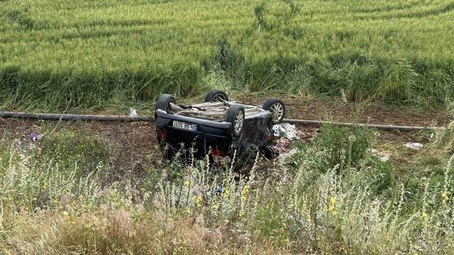 Diyarbakır’da iki otomobilin çarpıştığı kazada 1 ölü, 4 yaralı 5