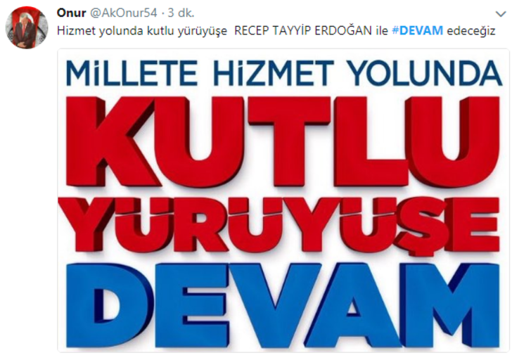 AK Parti'den Twitter'da TAMAM'a karşı 'DEVAM' atağı! Siyasetin ateşi Twitter'a sıçradı! G3
