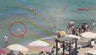 Yer: Aydın! &Ccedil;inli turist boğulma tehlikesi ge&ccedil;irdi