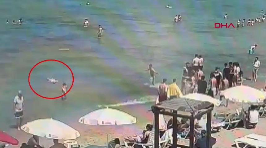 Yer: Aydın! &Ccedil;inli turist boğulma tehlikesi ge&ccedil;irdi