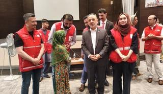 T&uuml;rk Kızılay&rsquo;ı İslamabad&rsquo;da kurban hisse dağıtımına devam ediyor
