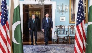 Pakistan Dışişleri Bakanı Dar, ABD'li Rubio ile bir araya geldi
