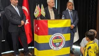 Aziz Yıldırım'a L&uuml;leburgaz'da meşaleli karşılama
