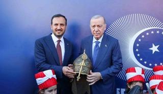 Cumhurbaşkanı Erdoğan&rsquo;a anlamlı hediye