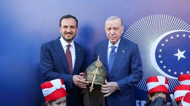 Cumhurbaşkanı Erdoğan’a anlamlı hediye
