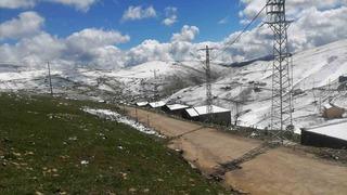 Doğu Karadeniz yaylalarına kış geri geldi
