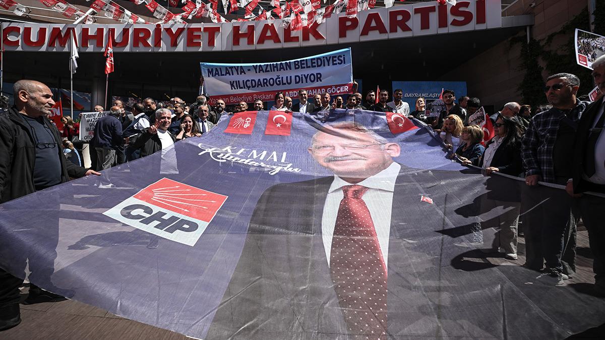 CHP Genel Merkezi'nde hareketlilik başladı! Atılan slogan gündem oldu