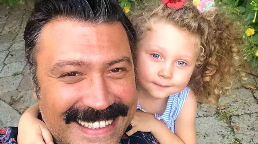 Burcu G&ouml;nder B&uuml;lent Parlak'ın kızı Lisa 10 yaşında! Beğeni yağdı