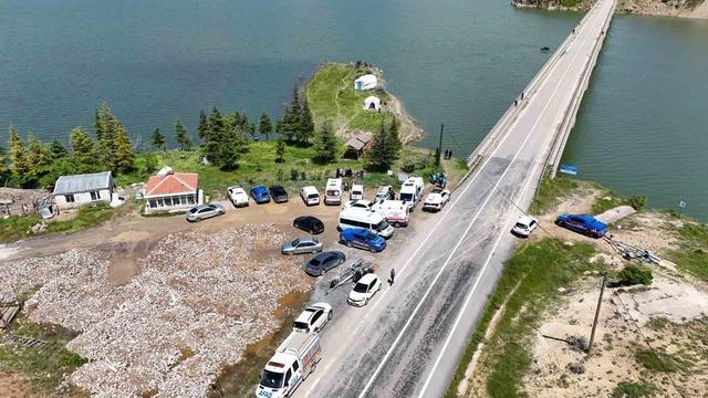 Kızılırmak&rsquo;a d&uuml;şen genci arama &ccedil;alışması devam ediyor 5
