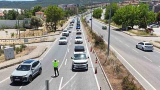 Muğla’da tatilcilerin dönüş yolcuğu başladı