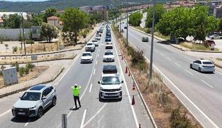 Muğla&rsquo;da tatilcilerin d&ouml;n&uuml;ş yolcuğu başladı