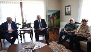 Dervişoğlu'ndan İmamoğlu ailesin ziyaret