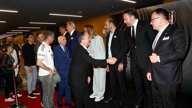 Beşiktaş’ta bayramlaşma töreni yapıldı