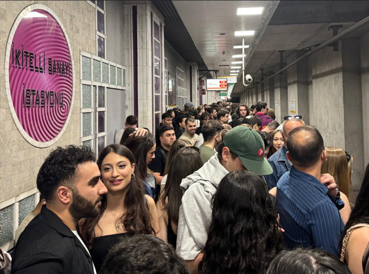 İstanbul da Kanye West izdihamı! Metro hattı kilitlendi, yaklaşık y&uuml;z bin kişi akın etti 3