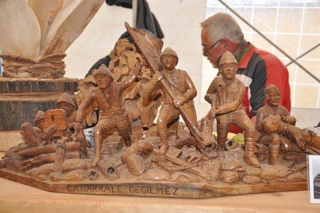 Eskişehir de Ahşap Heykel Festivali 4