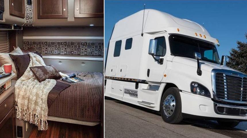 G&ouml;ren almak istiyor! İ&ccedil;i rezidans gibi d&ouml;şenmiş muhteşem tır