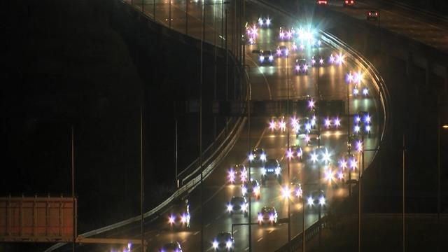 Kuzey Marmara Otoyolu’nun Kocaeli geçişinde bayram trafiği 