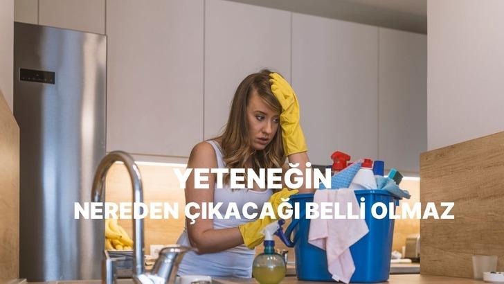 En zorlandığın ev işini se&ccedil;, senin gizli yeteneğini bulalım!