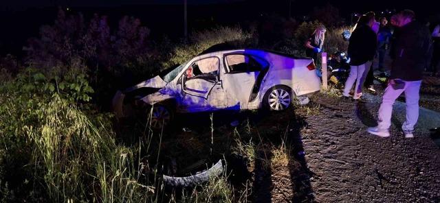 &Ccedil;orum&rsquo;da iki otomobil &ccedil;arpıştı: 1&rsquo;i ağır 7 yaralı 6