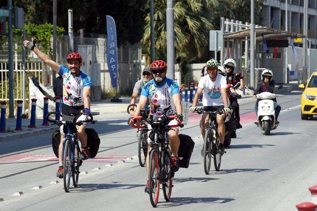 İzmir'den Samsun'a oğlu için pedal çevirecek