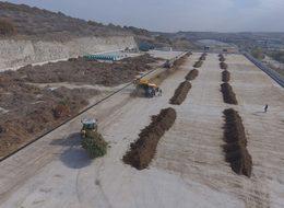 Budanan ağaçlar organik gübreye dönüşüyor