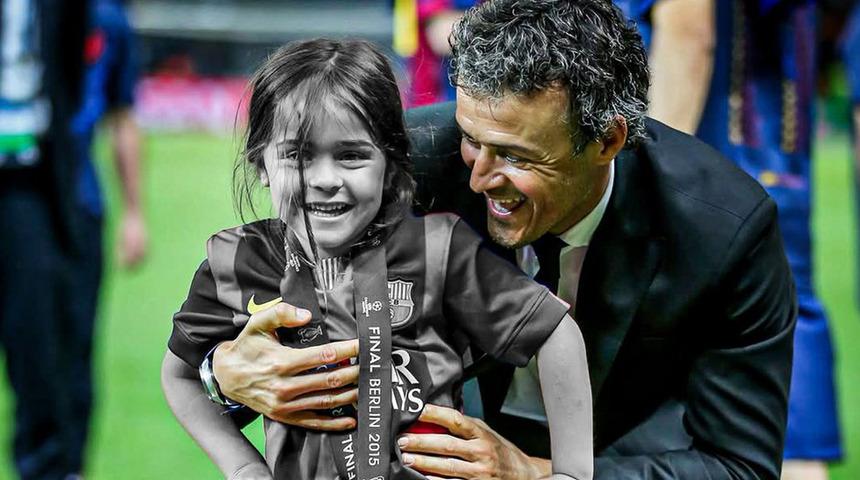 Luis Enrique'den y&uuml;rek burkan a&ccedil;ıklamalar: "Xana hala bizi izliyor"