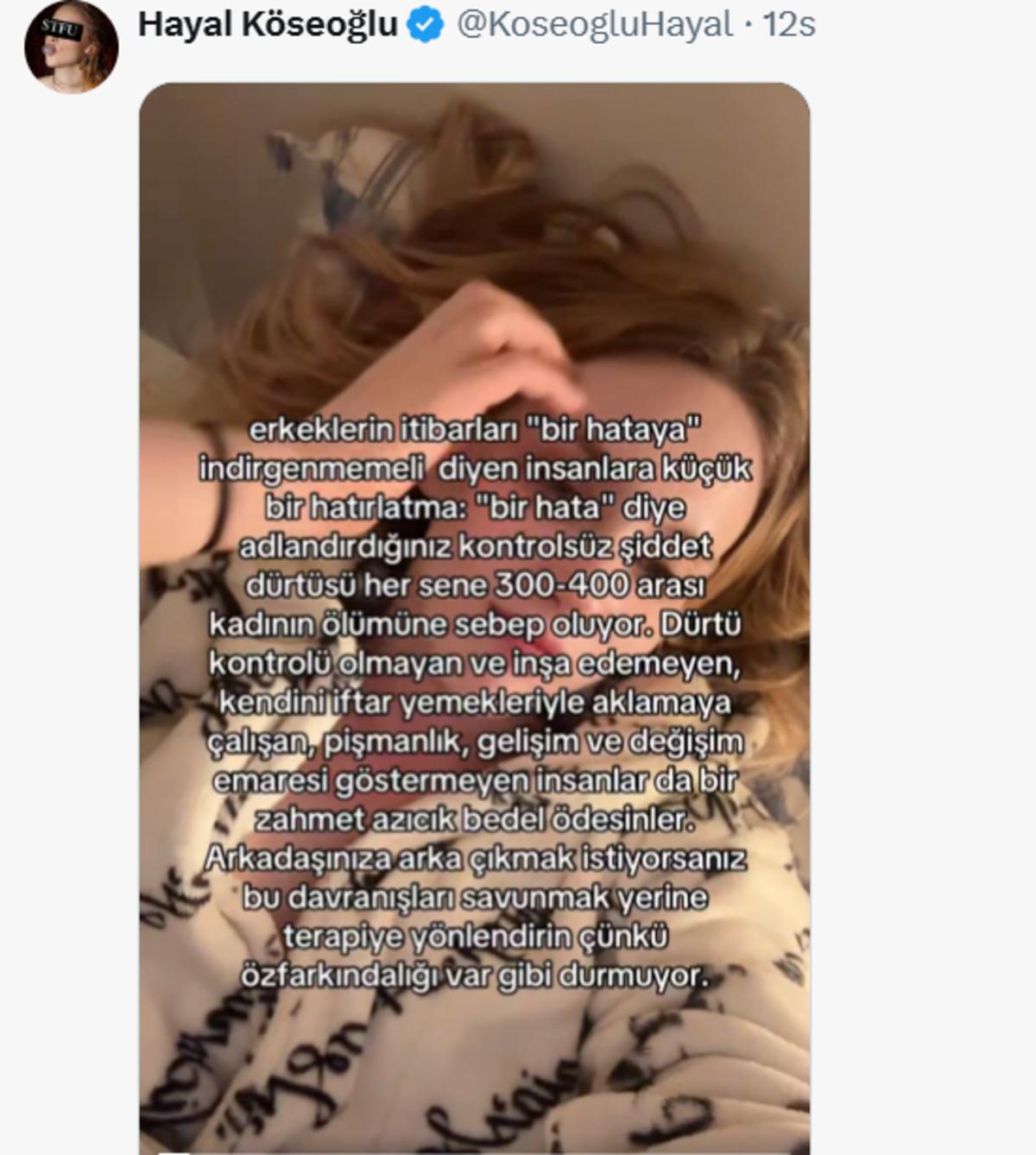 Hayal Köseoğlu, Ozan Güven e sert çıktı: İftar yemeklerinde... 2