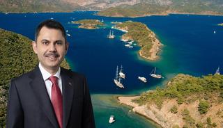 Bakan Kurum Mapa-Şamandıra Projesi g&ouml;r&uuml;nt&uuml;lerini paylaştı