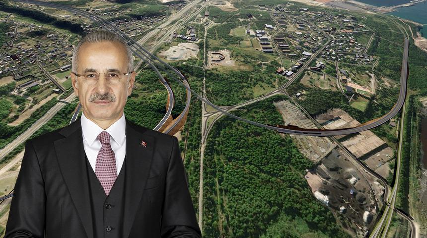 Bakan Uraloğlu duyurdu: Ulaşım 1 saatten 5 dakikaya d&uuml;şecek
