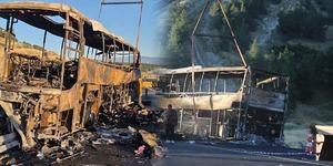 Otob&uuml;s kazasıyla ilgili dikkat &ccedil;eken detay: "20 dakika &ouml;nce..."