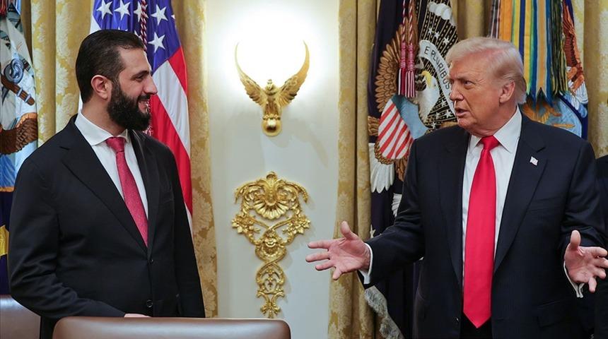 Suriye Devlet Başkanı Eş-Şara, Trump ile telefon g&ouml;r&uuml;şmesi ger&ccedil;ekleştirdi