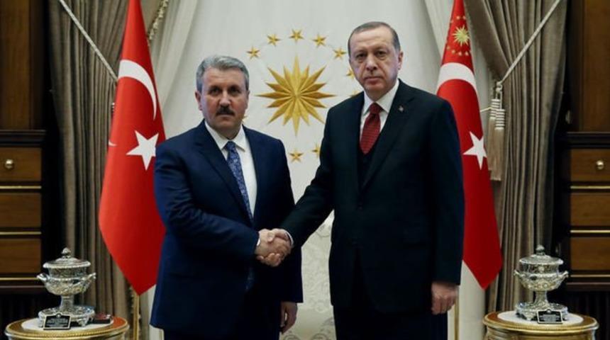 Cumhurbaşkanı Erdoğan bug&uuml;n Destici ile g&ouml;r&uuml;şecek