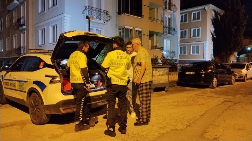 Bursa'da kaza yapan alkoll&uuml; s&uuml;r&uuml;c&uuml;n&uuml;n ehliyetine 6 ay s&uuml;reyle el konuldu