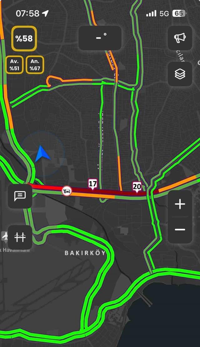 İstanbul’da bayram tatili sonrası sabah saatlerinde trafik yoğunluğu oluştu 5