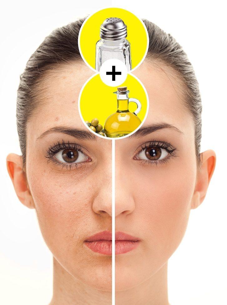   Yüzünüze peeling yapın