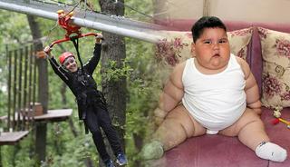 5 yaşında 90 kiloydu! Yağız'ın inanılmaz değişimi