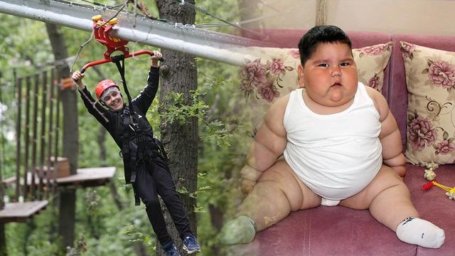 5 yaşında 90 kiloydu! Yağız'ın inanılmaz değişimi