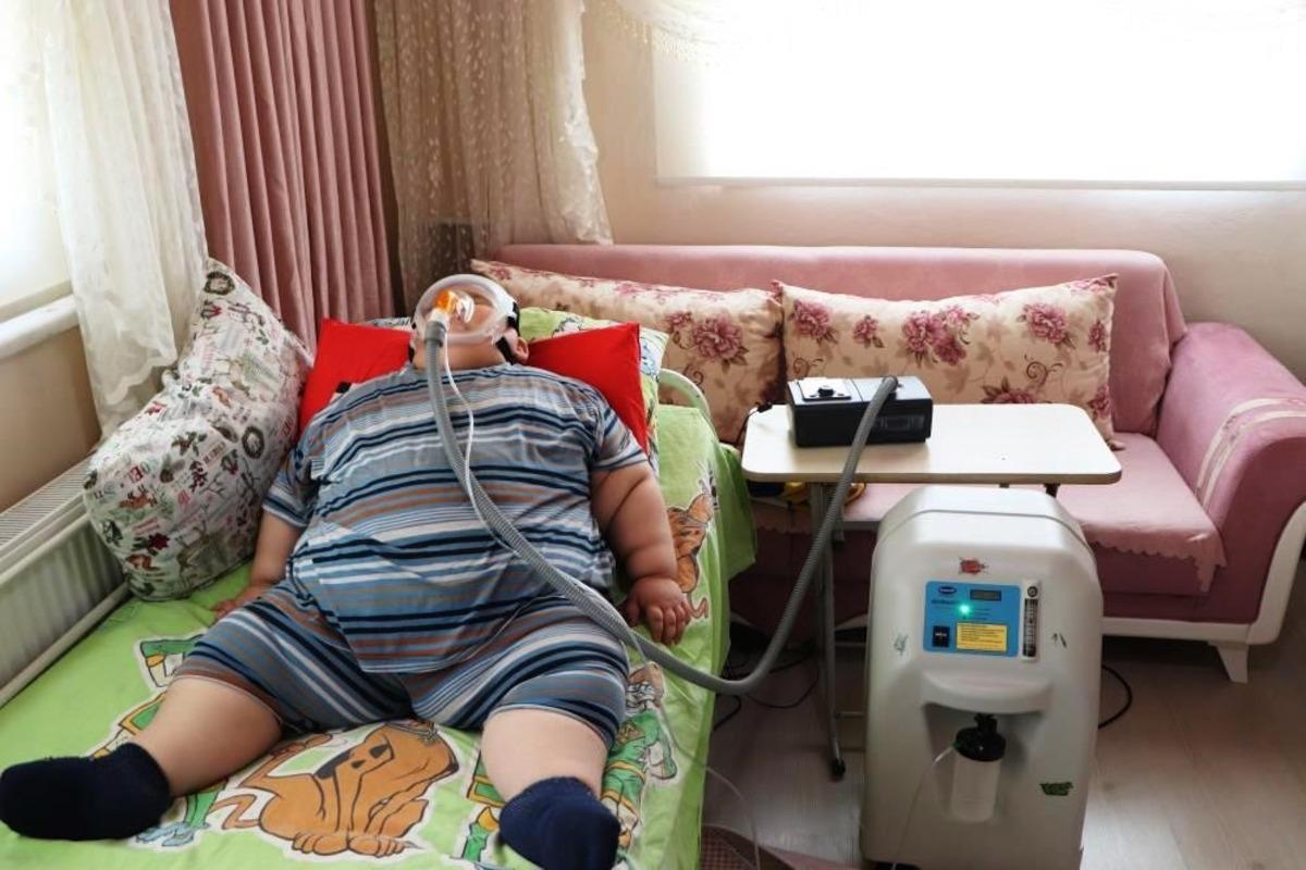 5 yaşında 90 kiloydu! Yağız ın inanılmaz değişimi 1