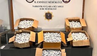 Samsun'da 225 bin uyuşturucu hap ele ge&ccedil;irildi