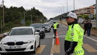 Muğla’da 9 günlük Bayram mesaisinde 37 bin araç kontrol edildi