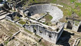 Konuralp Antik Tiyatrosu 14 bin ziyaretçi ağırladı